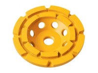 DeWALT Diamantový brúsny kotúč na betón, dva rady segmentov, 125 mm