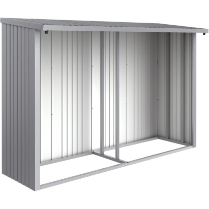 Biohort Zadná stena pre WoodStock 300 strieborná, 288,6 x 1,1 x 196,5 cm