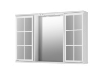 Jokey Zrkadlová skrinka Nia biela 90 x 60,2 x 17,3 cm