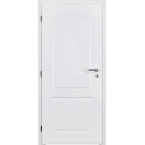 Doornite Interiérové dvere Claudius plné lakované, biele, 60 Ľ