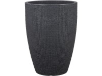 Scheurich Kvetináč Barceo vysoký priemer 39 cm x 54 cm Stony Black