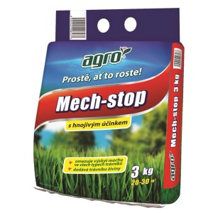 Balenie t.b.t. Trávn. hnojivo s prípravkom na ničenie machu, 3 kg. Pre trávnik bez machu.