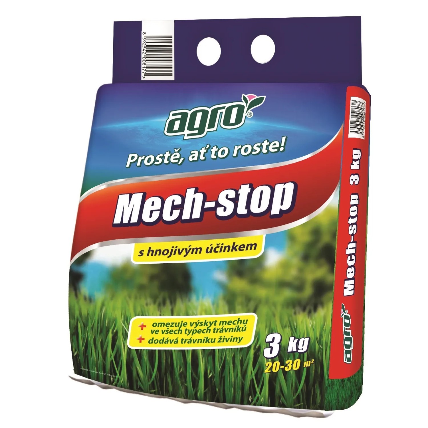 E-shop AGRO Trávnikové hnojivo Mech-stop 3 kg (vrece)