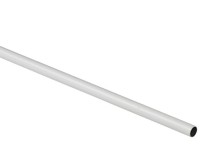 Hettich Šatníková tyč guľatá, pr. 20 x 600 mm biela