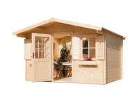 Maone Drevený záhradný domček Kika B2 s podlahou, 391 x 391 cm