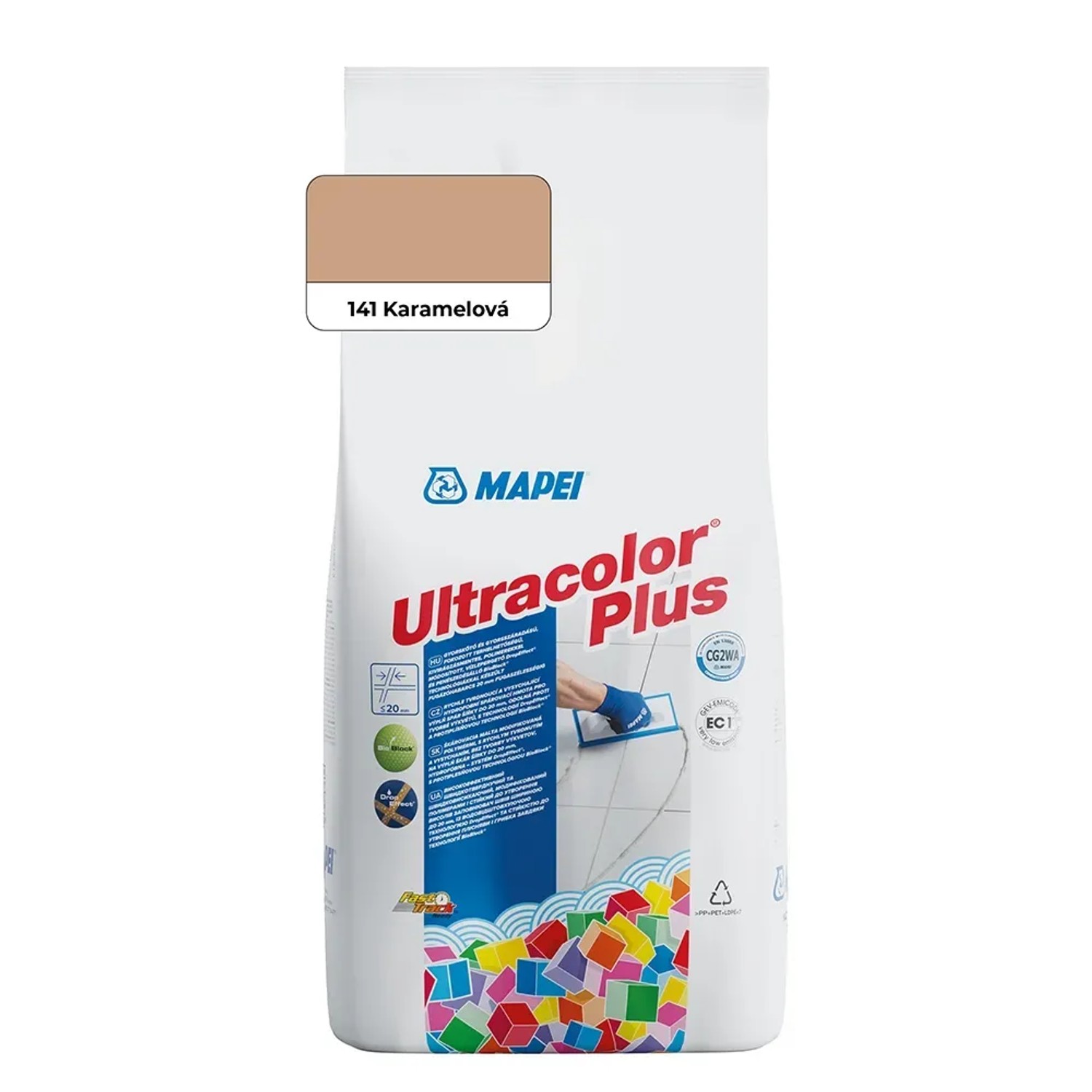 E-shop Mapei Škárovacia hmota Ultracolor Plus 2 kg, 141 karamelová