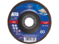 LUX-TOOLS Lamelový brúsny kotúč Multi, zrnitosť K80, pr. 115 mm