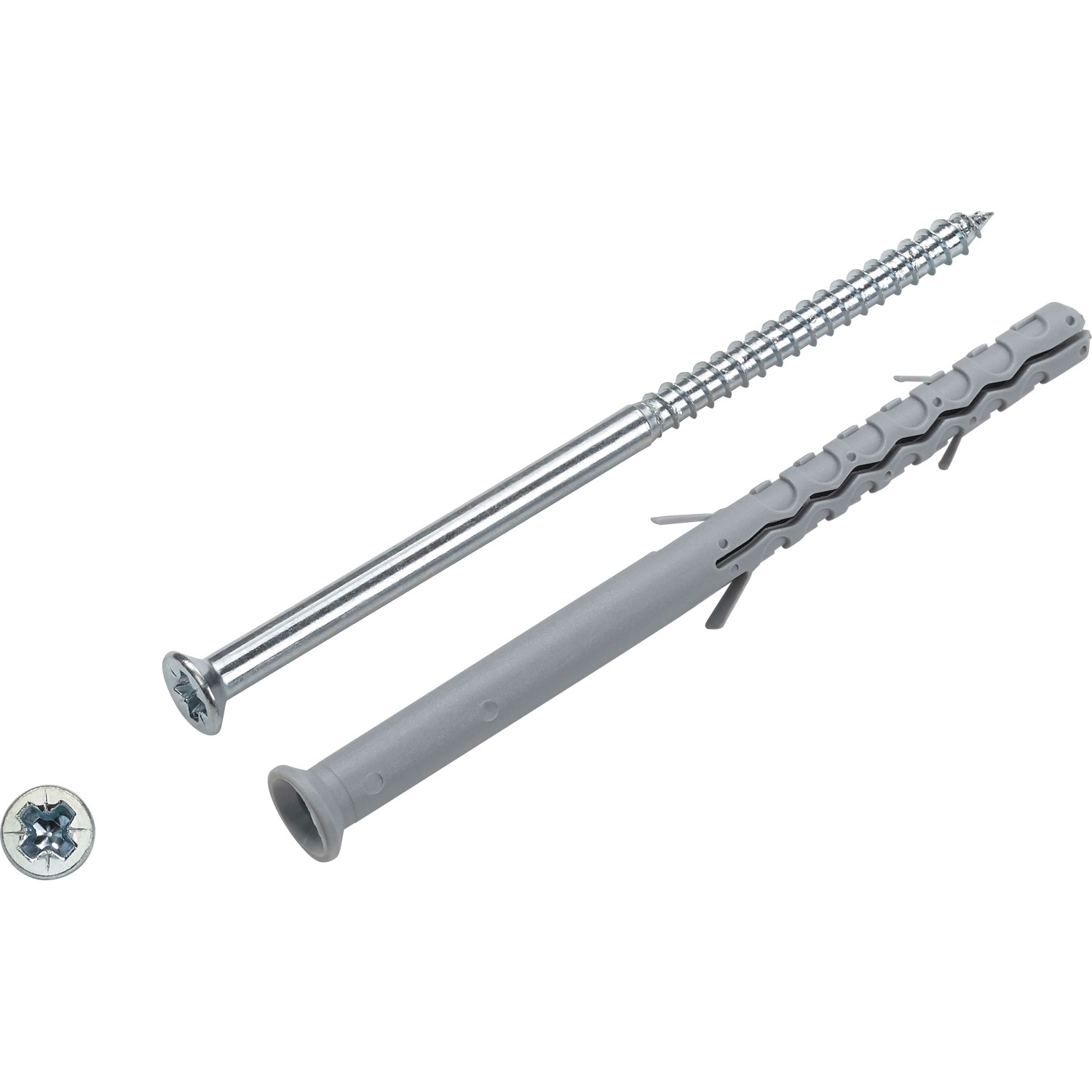 E-shop LUX-TOOLS Hmožd. do oken. rámu pr. 10x140mm vrátane skrutiek PZ4 7 x 145mm, 4ks