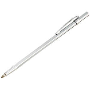 LUX Rysovacia ihla, 140 mm, s klipom a karbidovým hrotom na rysovanie čiar.