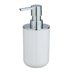Wenko Posa dávkovač mydla, biela/chróm, plast, objem 330ml.