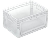 Surplus Systems Bočné dvierka pre eurobox, transparentné, 400 x 300 x 220 mm