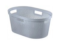 Curver Kôš na bielizeň Infinity 40 l, sivý, 585 x 265 x 385 mm