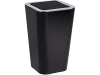 Wenko Odpadkový kôš s výkyvným vekom Candy 6 l čierny