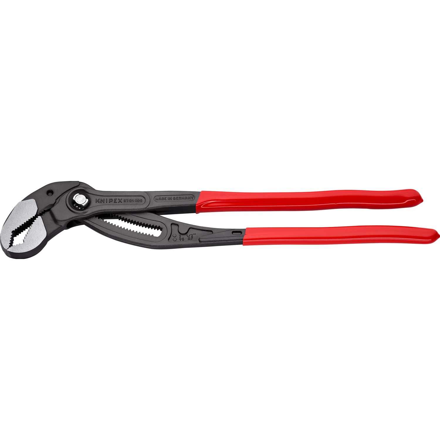 E-shop Knipex Hasák a inštalatérske kliešte Cobra XL, fosfátované na sivo, 400 mm