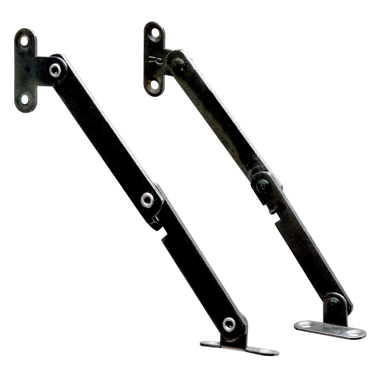 E-shop Hettich Mini výklop pre nábytkové dvierka bez konc. dorazu čierny 106 mm, 180°