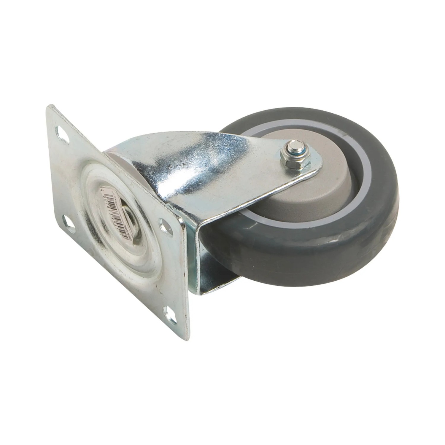 E-shop OBI Otočné koliesko s obručou z termoplastu a brzdou, pr. 100 mm, 150 kg