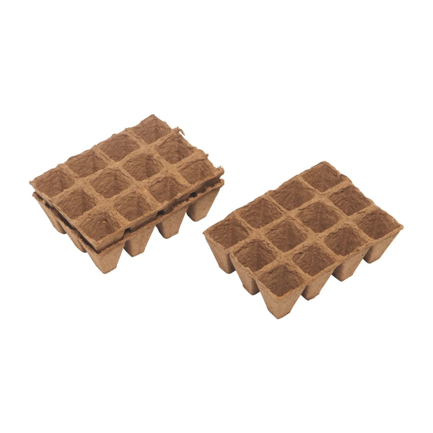 E-shop OBI Living Garden Výsadbové kvetináče hranaté 36 ks, 4 x 4 cm