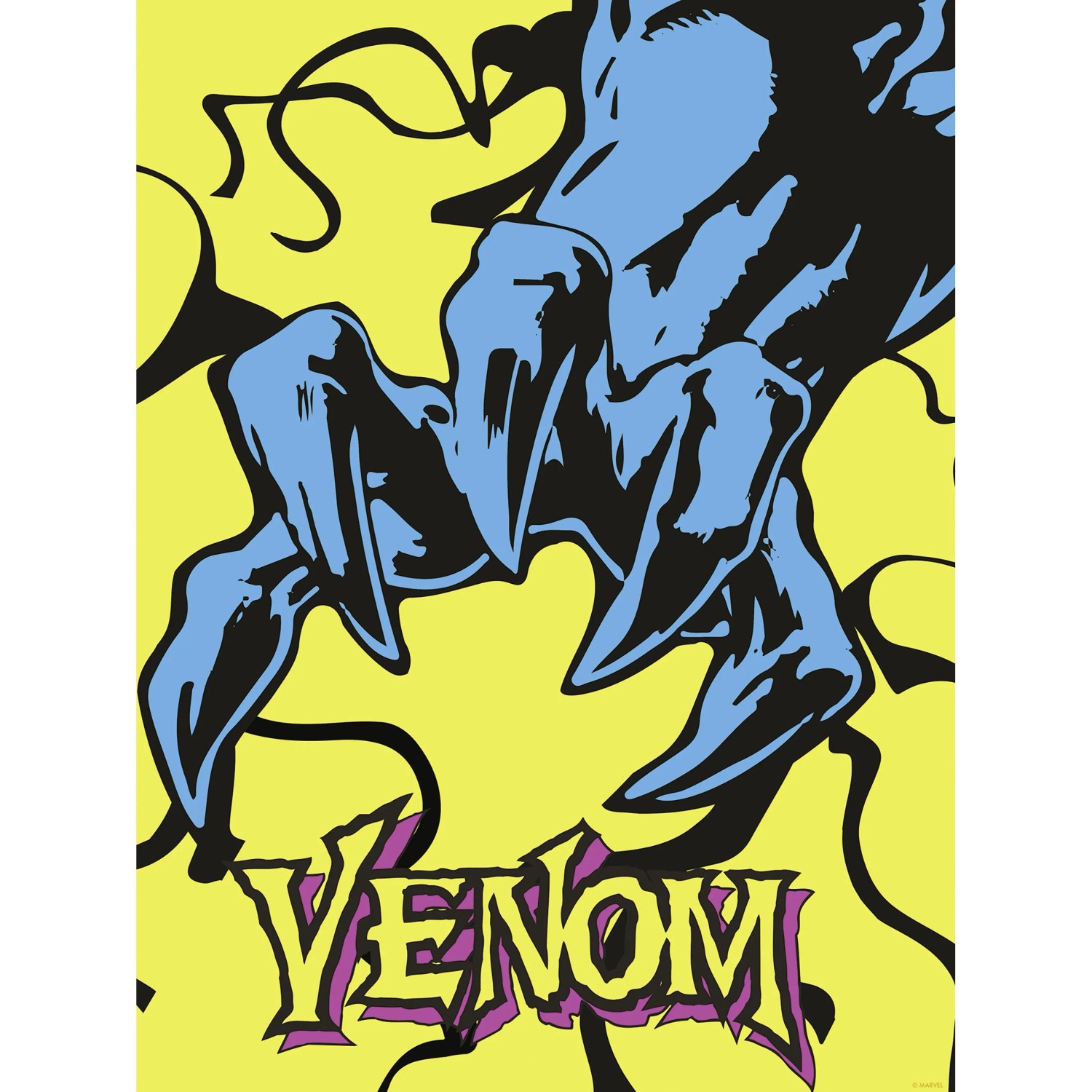 E-shop Komar Plagát Marvel Venom Colourful Claw 30 x 40 cm