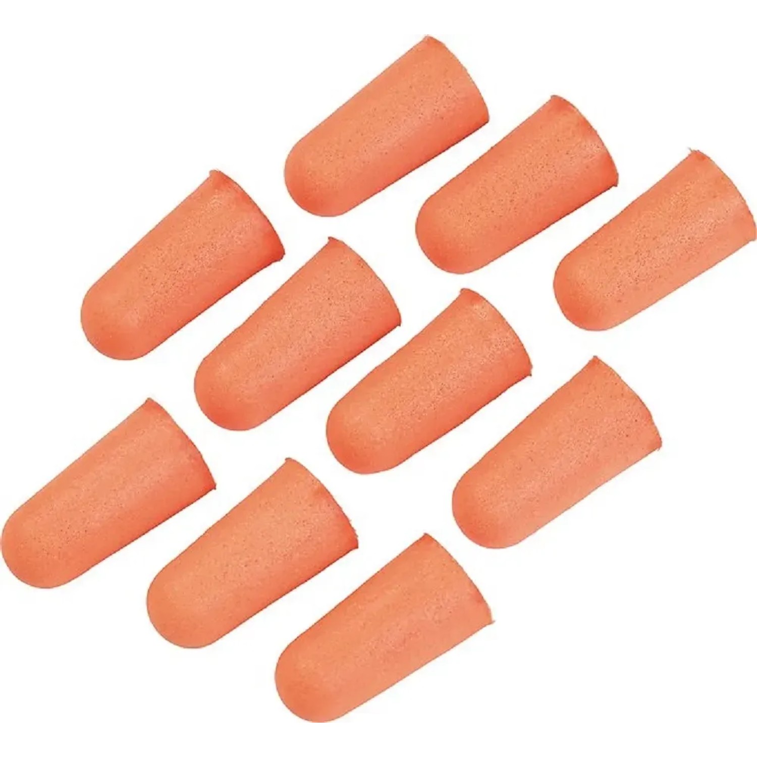E-shop LUX-TOOLS Zátky do uší oranžové, 10 ks