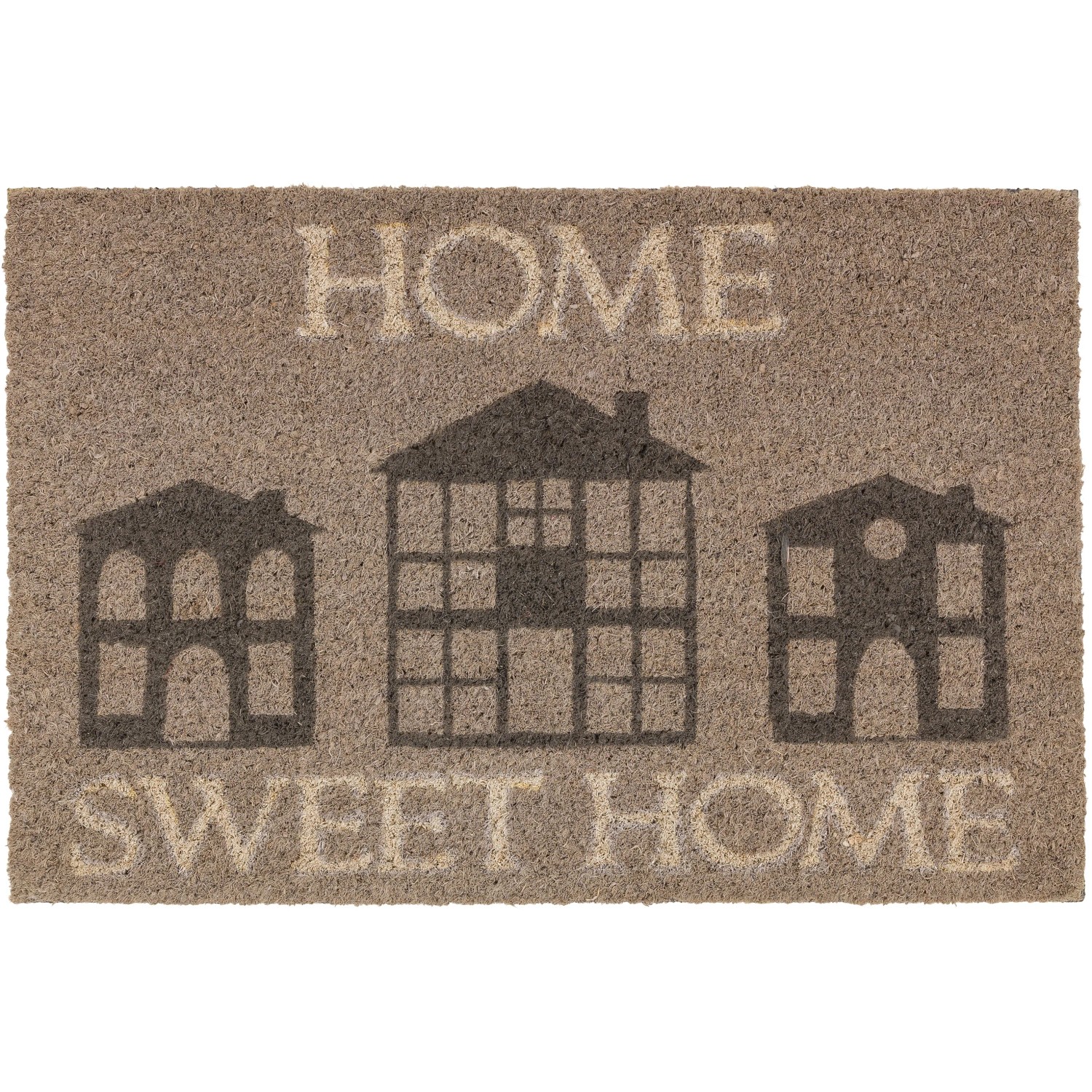 E-shop ASTRA Kolekcia rohožka Coco Style Home Sweet Home 40 cm x 60 cm sivá