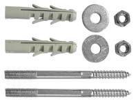 Súprava skrutiek na uchytenie bojlerov do steny, 10 x 120 mm, 2 ks