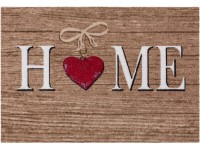 Astra Rohožka na čistenie obuvi Homelike 40 x 60 cm drevo srdce Home béžová Astra Rohožka na čistenie obuvi Homelike 40 x 60 cm drevo srdce Home béžová