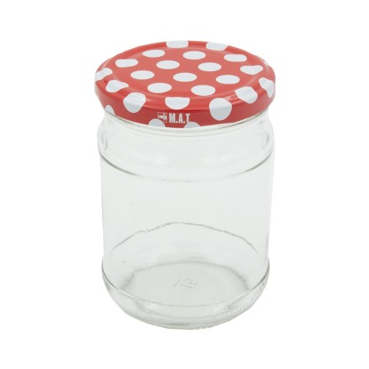 Zaváracie poháre Twist 66, 250 ml + viečka Bodka (10 ks)