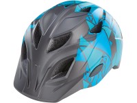 Prophete Detská cyklistická prilba, čierna/modrá, 52-56 cm