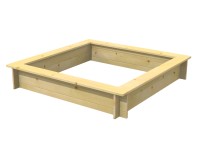 Maone Drevené pieskovisko BOREK 1, 120 x 120 cm