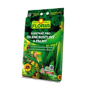 Vrece zeminy pre palmy Floria, vhodné pre zelené rastliny a palmy.