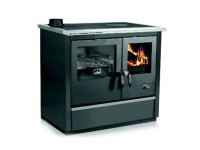 Tim Sistem Sporák etáž. na tuhé palivá NORTH HYDRO ECO čierny 16Kw, 90x60x85cm Ľ