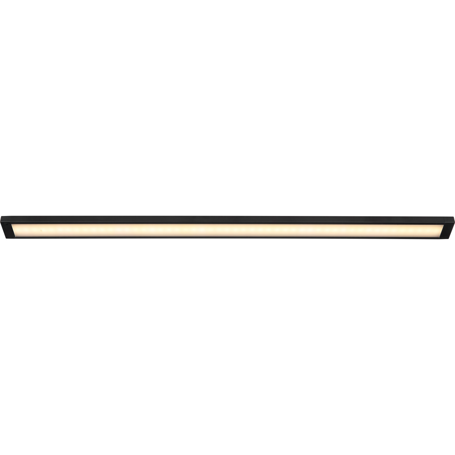 E-shop GLOBO LED podlinkové svietidlo VILLY čierna 5 W 590 lm, 3000 K, 500 x 30 x 10 mm