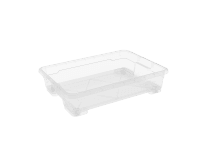 Santos Úložný box pod posteľ, transparentný, 52,5 l