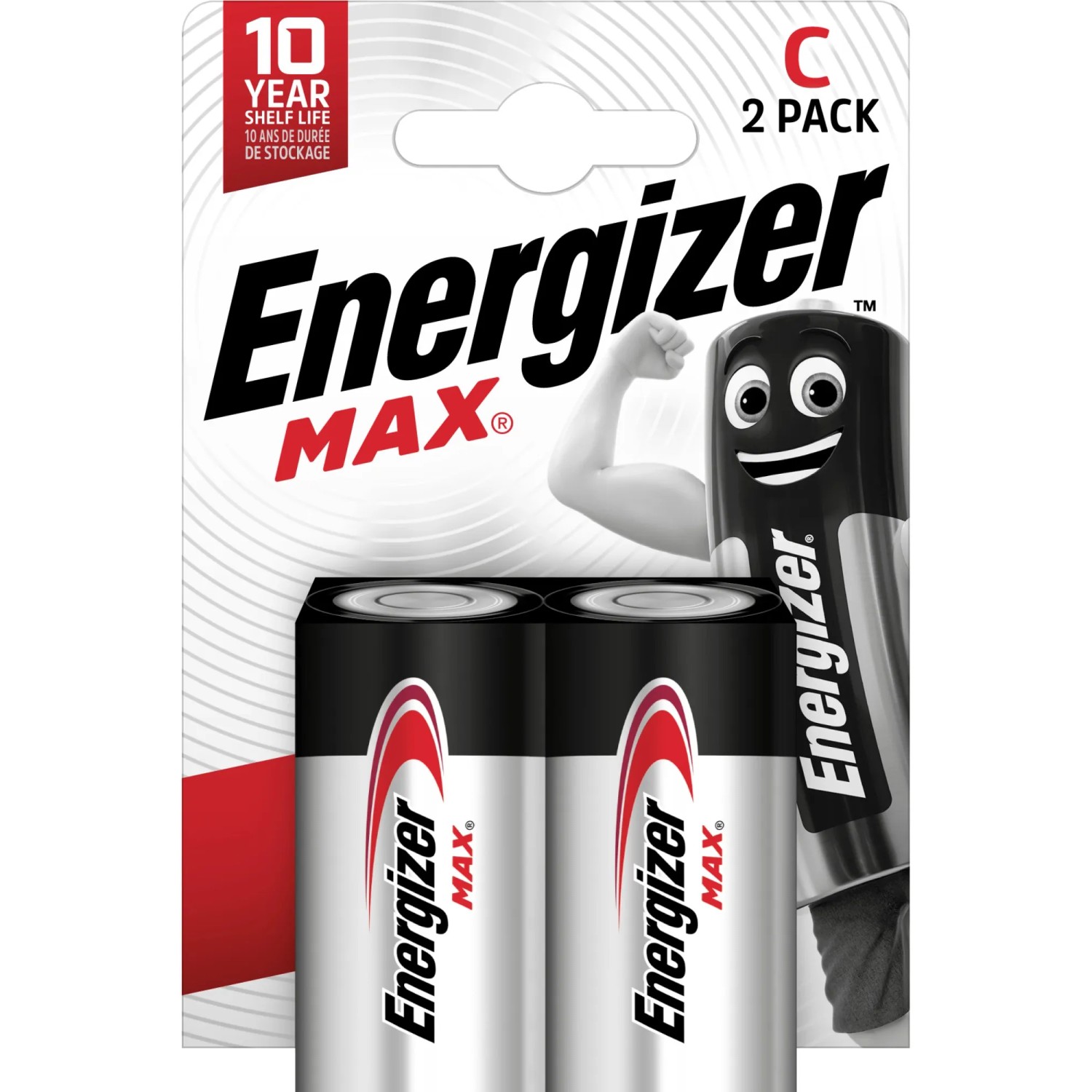 E-shop Energizer MAX Alkalická batéria Baby C, 1,5 V, 2 ks