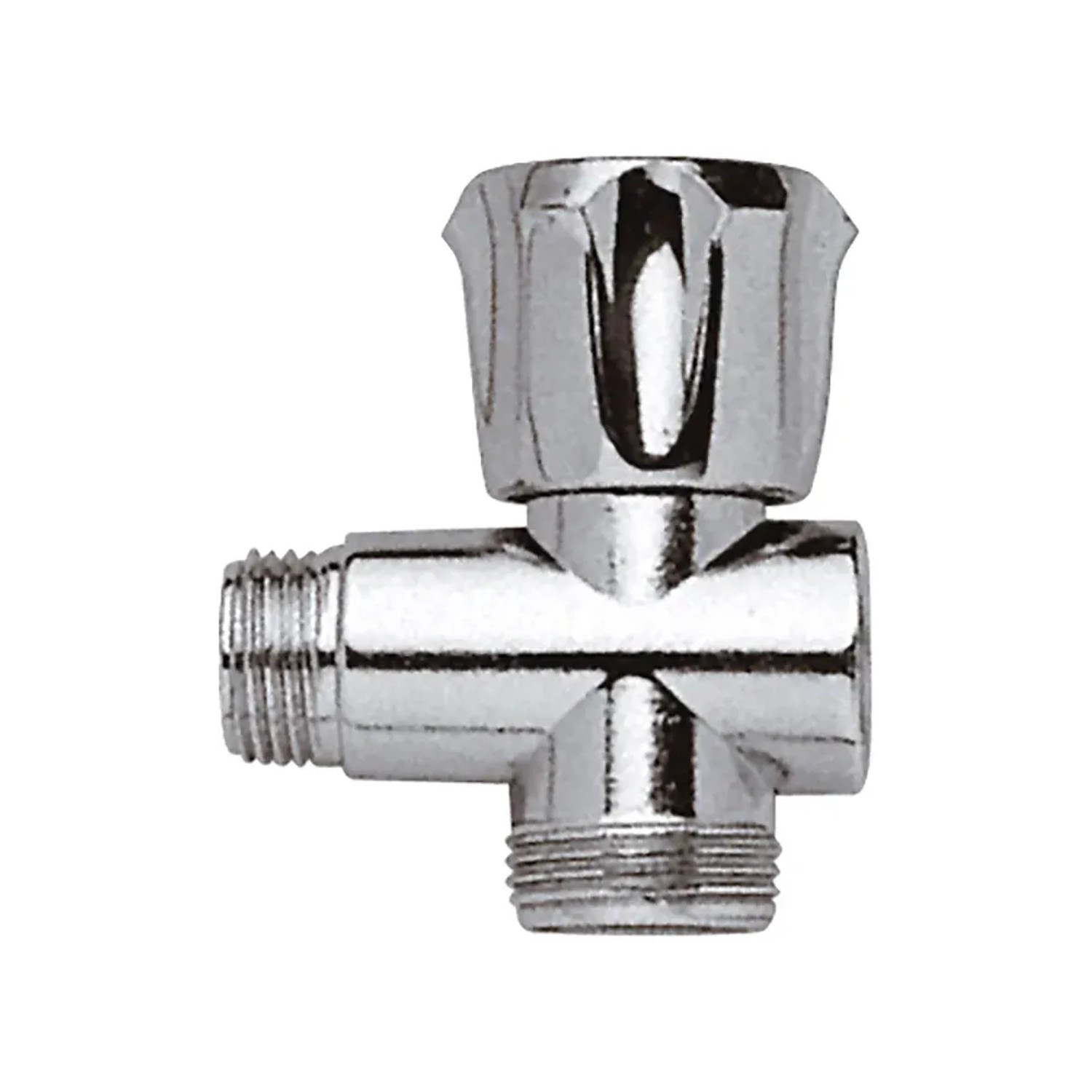 E-shop Ventil na pripojenie práčky 1/2" x 1/2" x 3/4"