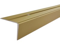 Arcansas Schodová lišta DECORGRALL alu zlatá elox 24,5 x 10 x 1000 mm