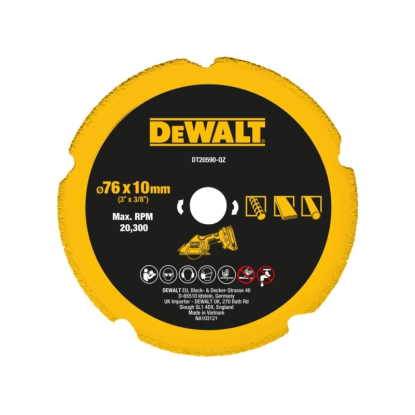 DeWALT Diamantový kotúč Multi Material 76 mm