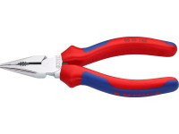 Knipex Kombinované úzke ploché kliešte, chrómované, viaczložkové návleky, 145 mm