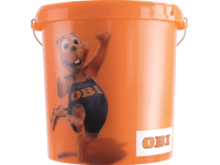 OBI Vedro s rukoväťou XXL oranžové 40 l