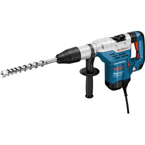 Vŕtacie kladivo Bosch Professional GBH 5-40 DCE s vrtákom do kameňa, prírodného kameňa a betónu.