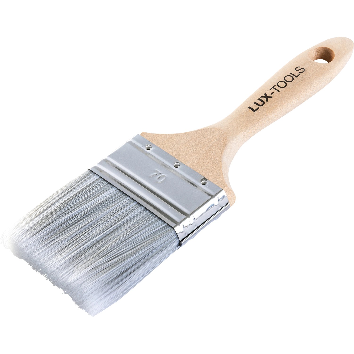 E-shop LUX-TOOLS PRE Plochý štetec pre farba a laky na báze rozpúšťadiel 70 mm