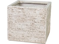 Mega Collections Kvetináč Utah Cubi púštna béžová 35 x 35 x 32 cm Mega Collections Kvetináč Utah Cubi púštna béžová 35 x 35 x 32 cm