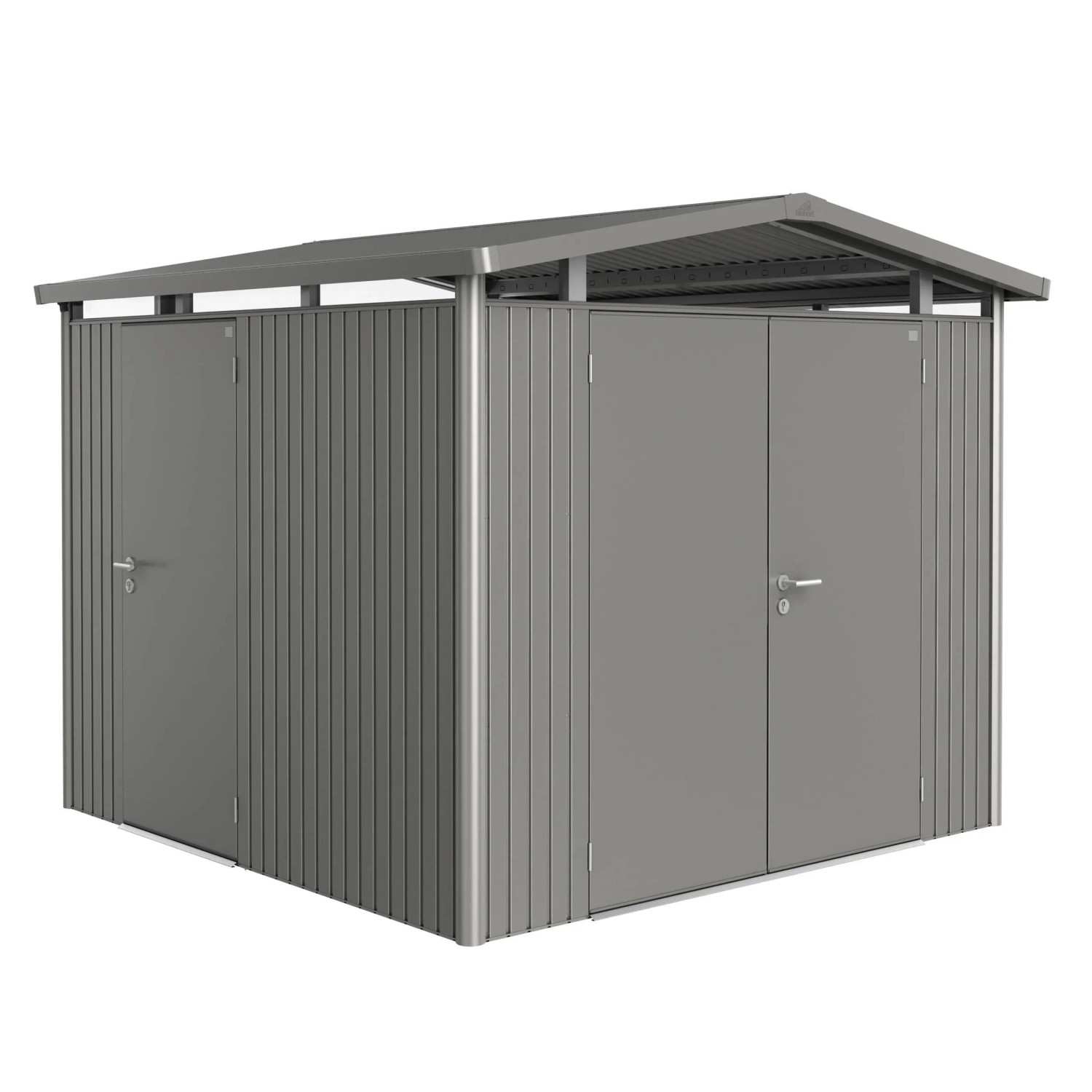 E-shop Biohort Prídavné dvojkrídl. dvere pre HighLine, Panorama, AvantGarde kremeň.sivá