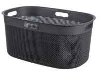 Curver Košík na prádlo FILO tmavo sivý, 45 l