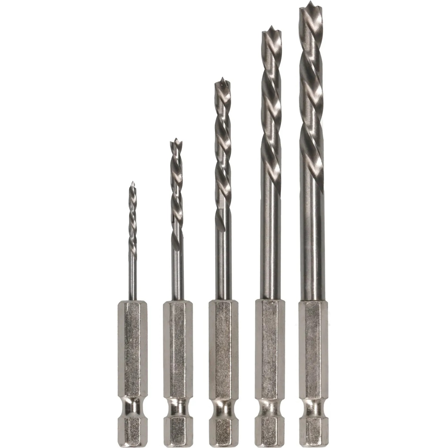 E-shop Bosch Súprava vrtákov do dreva PRO Wood HSS, 5dielna (2/3/4/5/6 mm)