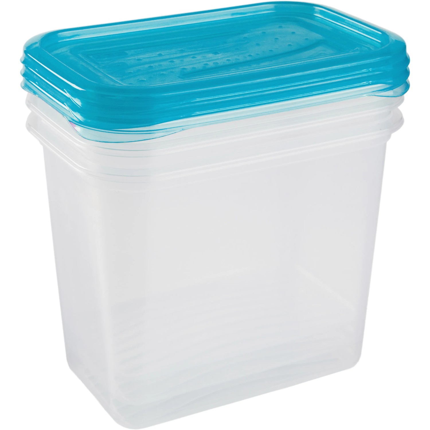 E-shop Keeeper Dóza na zachovanie čerstvosti Fredo Fresh transparentná modrá 3 x 1 l