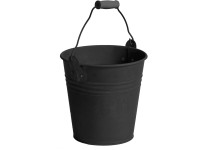 Mega Collections Zinkové vedro Vintage Black pr. 25 x 22 cm Mega Collections Zinkové vedro Vintage Black pr. 25 x 22 cm