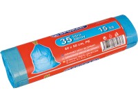 Spokar Zaťahovacie sáčky na odpadky, 15 ks, 35 l