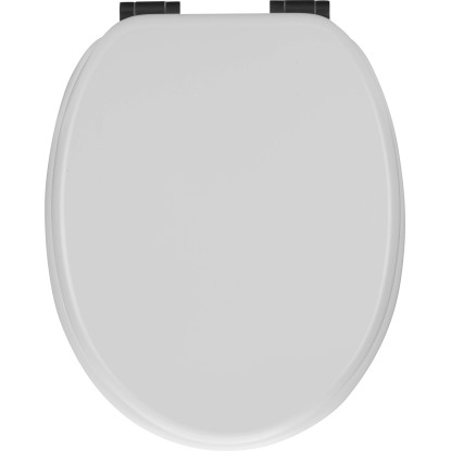 baliv WC sedátko Coldai s pomalým sklápaním, drevené jadro MDF, biela