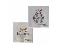 Boltze Obrúsky BBQ rôzne druhy 16,5 x 16,5 cm, 20 ks